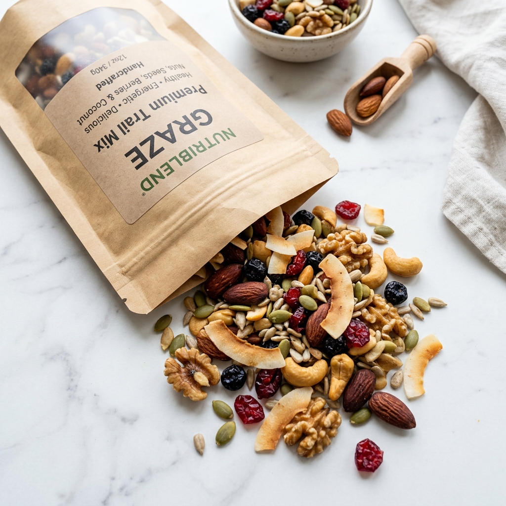 Roasted Trail Mix — GuiltFree healthy snack